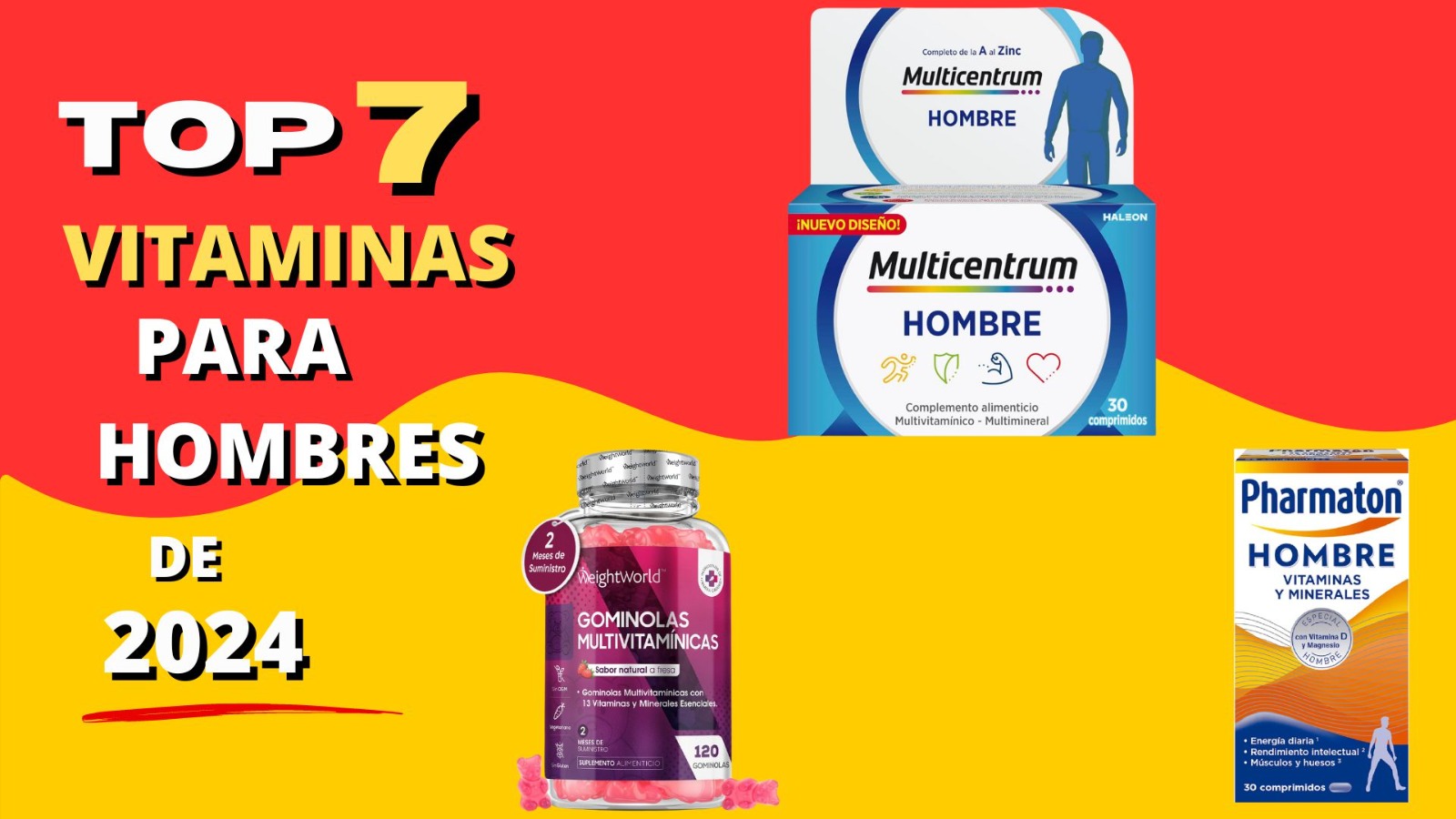 Las 5 Mejores Vitaminas para Hombres