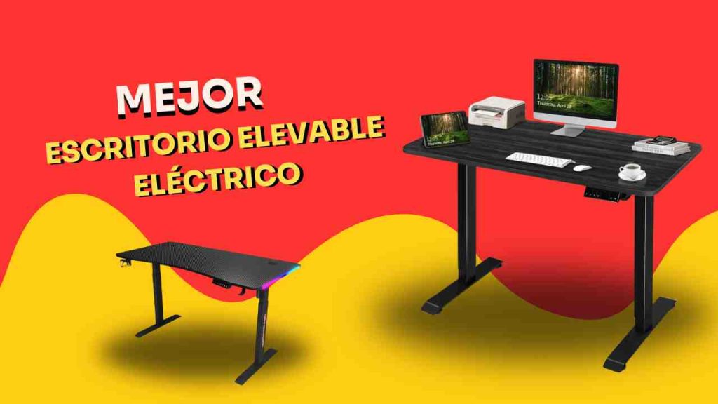 110 escritorio elevable electrico