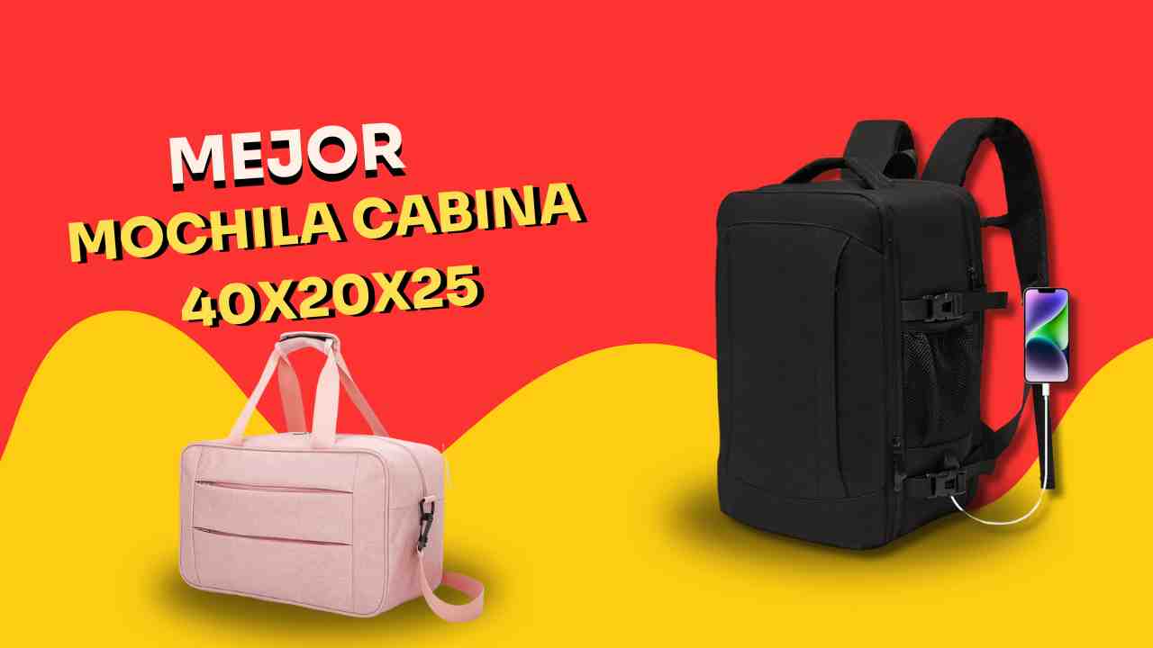 Mejores Mochilas Viaje Cabina Avión 40x20x25