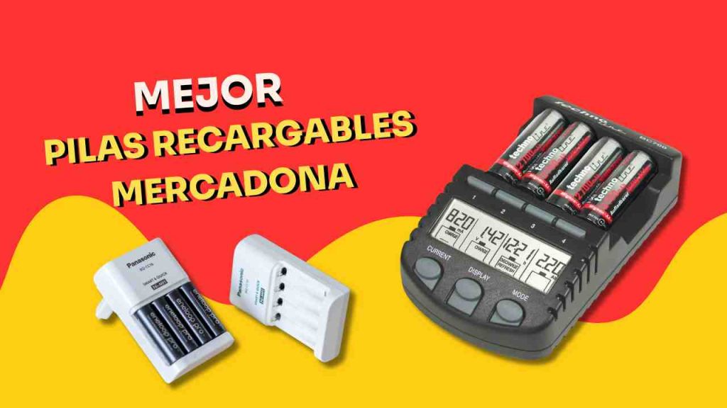 143 pilas recargables mercadona