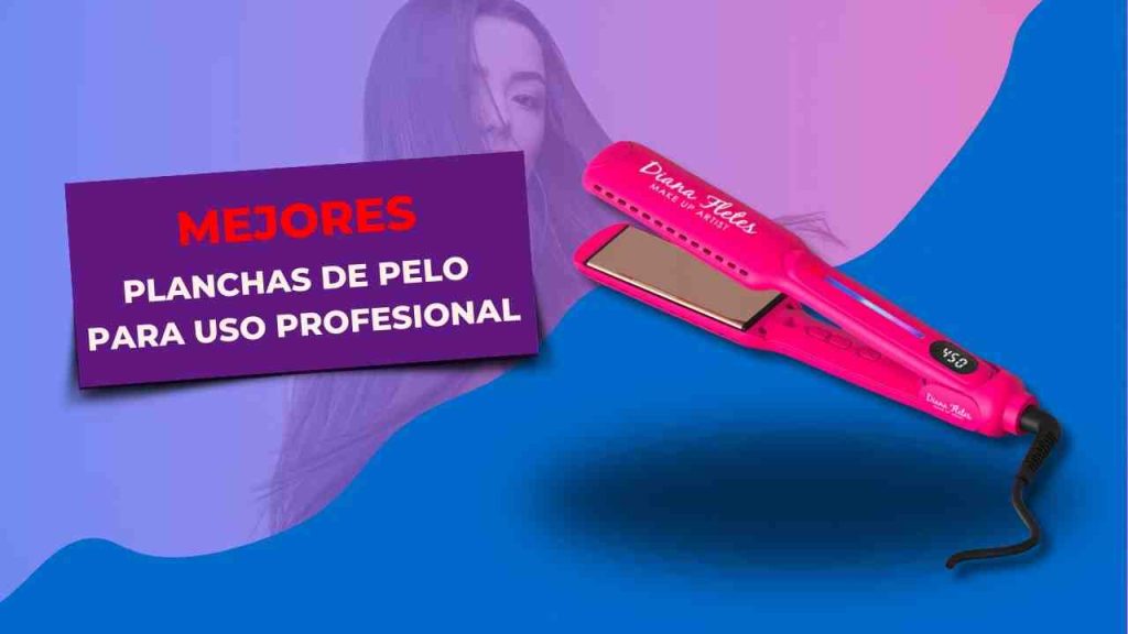 57 plancha de pelo para uso profesional