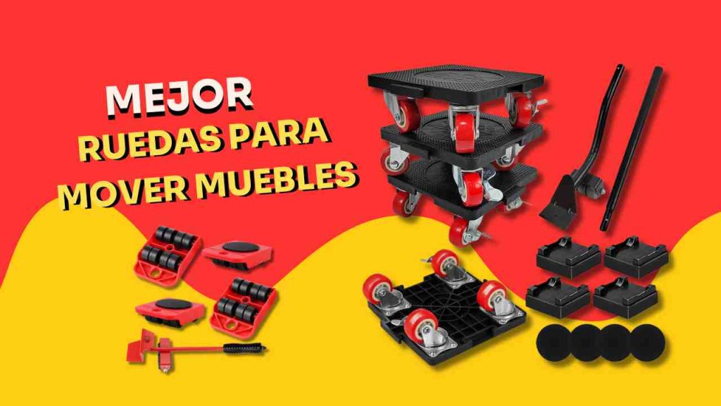 87 ruedas para mover muebles