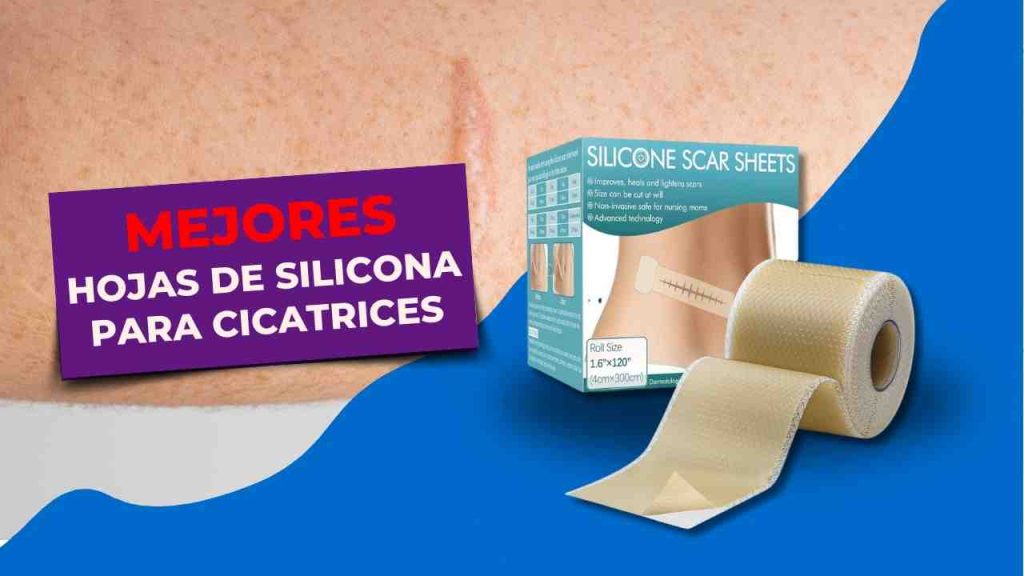 105 Hojas de silicona para cicatrices