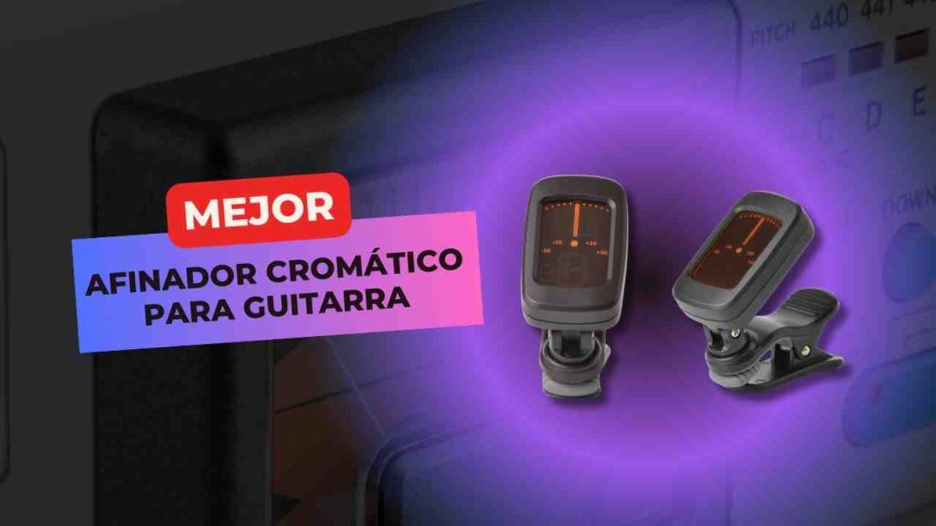 137 Afinador cromatico para guitarra