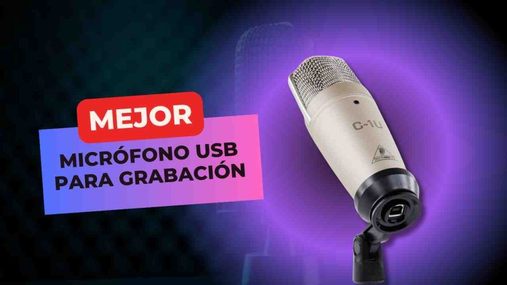 157 Microfono USB para Grabacion