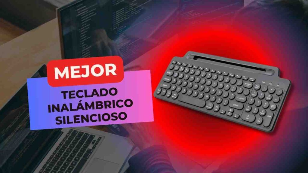 187 Teclado Inalambrico Silencioso