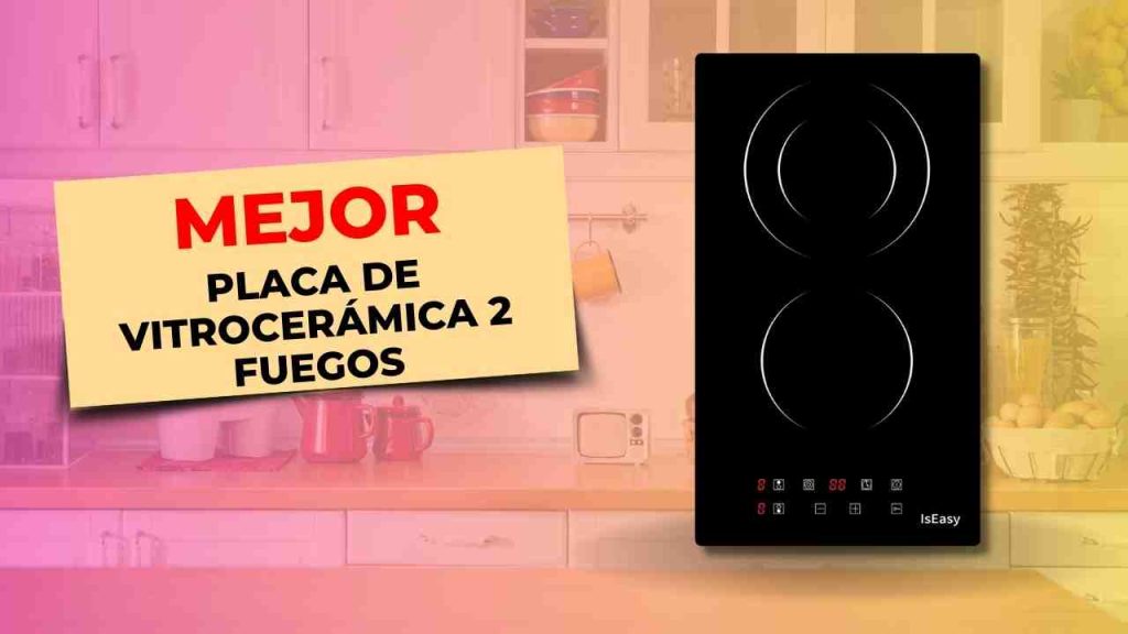 18 Placa de Vitroceramica 2 Fuegos