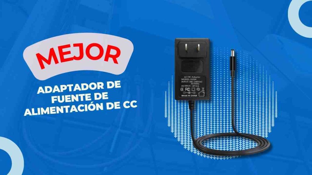 60 Adaptador de Fuente de alimentacion de CC