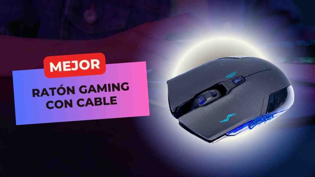 95 Raton gaming con cable