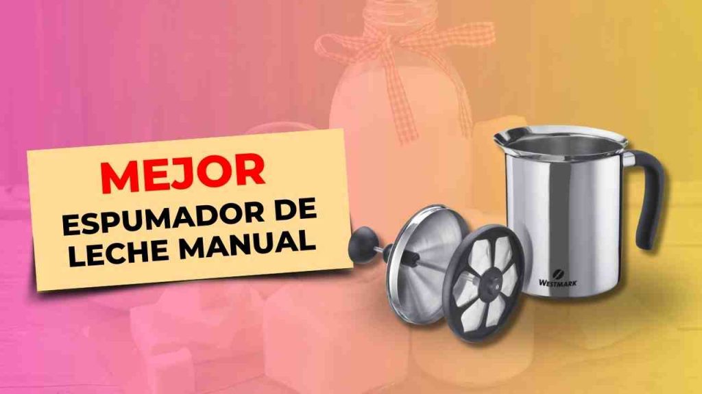 16 Espumador de Leche Manual