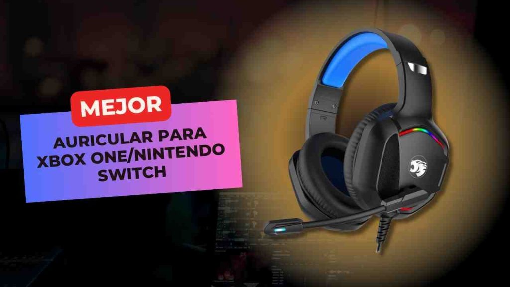 168 Auricular para Xbox One Nintendo Switch